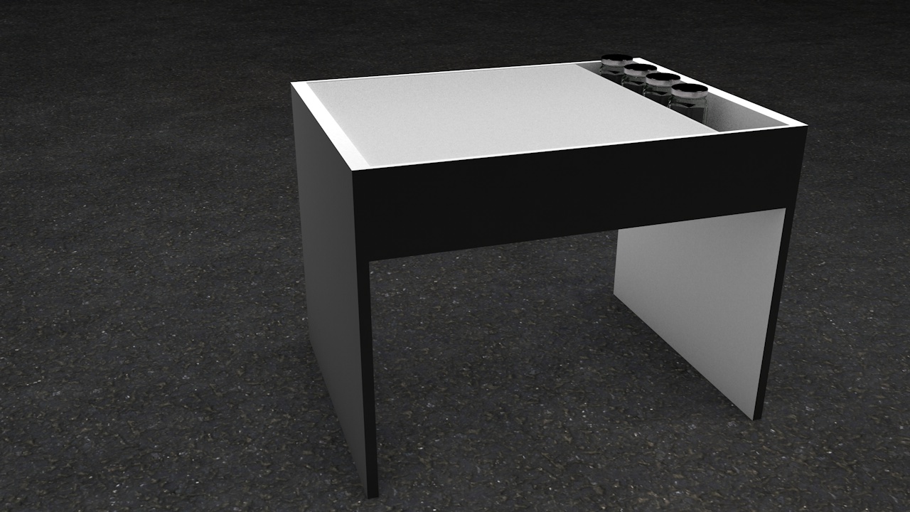 Фото Разработка 3Д модели для сборки стола для рисования песком.