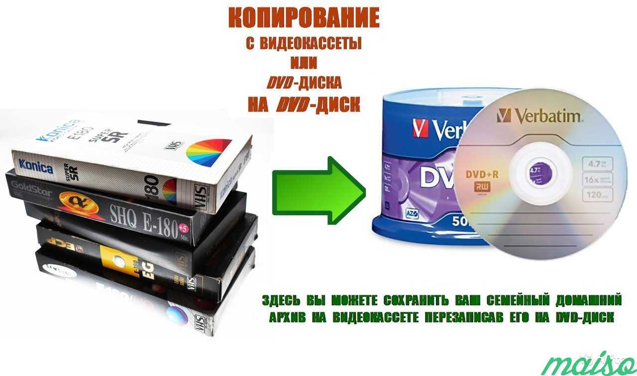 Фото Оцифровка перезапись видео кассет на DVD диски и USB флешки  1
