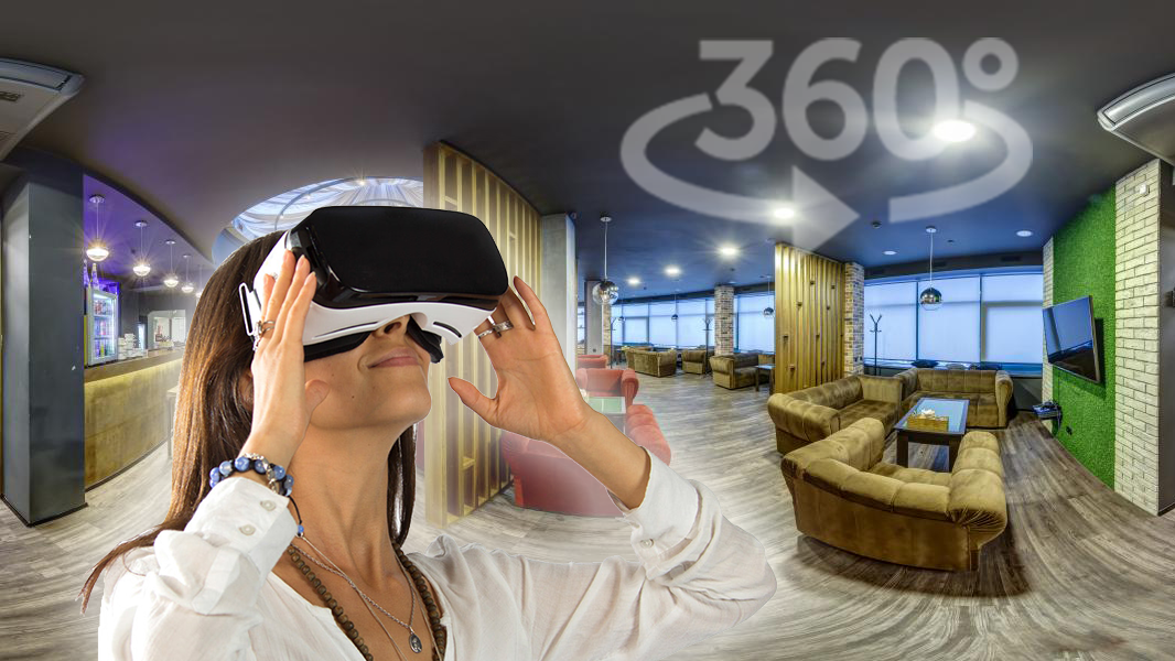 Фото Съемка и создание VR 3Д-туров с обзором 360°. Примеры работ на сайте Mir3d.kz. Аэро-панорамы 360. Интерфейс любой сложности. Публикация панорам на картах Google и Yandex.